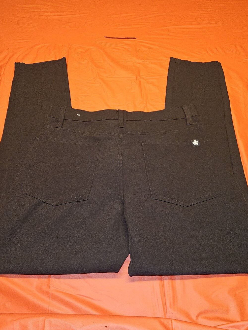 Rugby University Straight Fit 5 Pocket Detail Size 30×30 Black Stretch Pants EUC